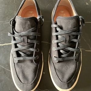 Toms Black Fabric Casual Shoelace Shoe 9